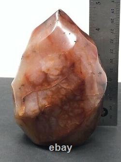 Carnelian Polished Freeform Swirl 2LBS 8.1oz! Large Beautiful Piece! A+ N40