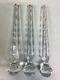 Chandelier Or Lustre Prisms Crystal 3 Pieces Ball End 10 Long