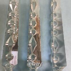Chandelier or Lustre Prisms Crystal 3 Pieces Ball End 10 Long