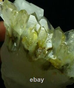 Chlorite Quartz Crystal Cluster having unique formation beautiful piece from Pak