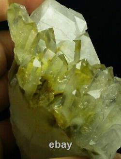 Chlorite Quartz Crystal Cluster having unique formation beautiful piece from Pak