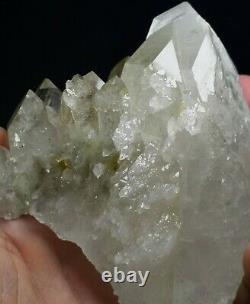 Chlorite Quartz Crystal Cluster having unique formation beautiful piece from Pak