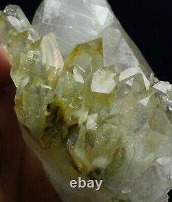 Chlorite Quartz Crystal Cluster having unique formation beautiful piece from Pak