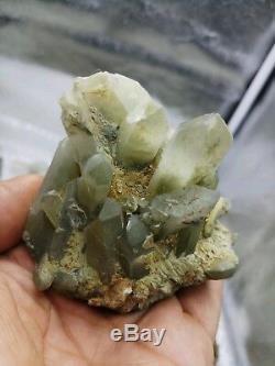 Chlorite quartz crystals and clusters 45 pieces lot