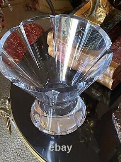 Christolfe Crystal Vase, New In Box, Exceptional Piece