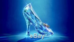 Cinderella Crystal Slipper Swarovski Life Sized #1 Of 400 Pieces Rare Disney