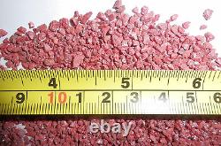 Cinnabar Single Crystal Stone up to 1 Carat Tiny pieces 300 gram Lot