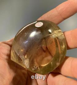 Citrine (natural) round cut freeform display piece healing crystal