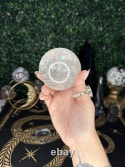Clear Quartz Sphere Crystals, Statement Piece, Rainbows