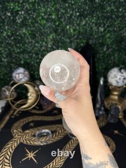 Clear Quartz Sphere Crystals, Statement Piece, Rainbows