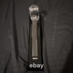 Crystal Gavel with Black Base Very Beautiful Piece Great Condition