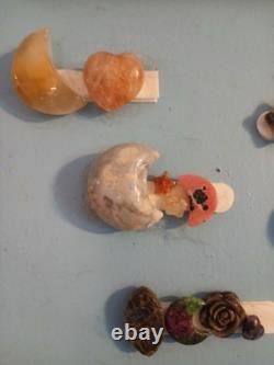 Crystal Lot Over 110 Pieces. Tumbles, Raw, Polished, Carvings, Etc