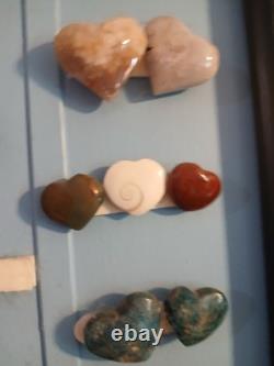 Crystal Lot Over 110 Pieces. Tumbles, Raw, Polished, Carvings, Etc