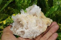 Crystal Pink Samadhi Point Mineral Quartz 323 gm Healing Rough Mediation Stone