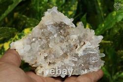 Crystal Pink Samadhi Point Mineral Quartz 323 gm Healing Rough Mediation Stone