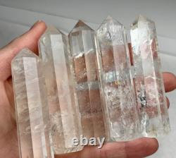 Crystal Quartz Towers Self-Standing 5 Piece Lot
