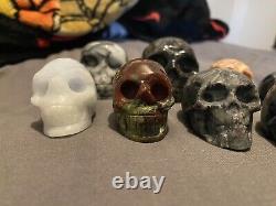 Crystal Skull Bundle (9 Piece Set)