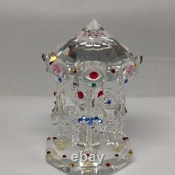 Crystal World's Crystal Carousel, Nice Piece, Signed & Numbered 398/750