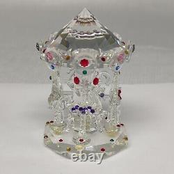 Crystal World's Crystal Carousel, Nice Piece, Signed & Numbered 398/750