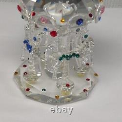 Crystal World's Crystal Carousel, Nice Piece, Signed & Numbered 398/750