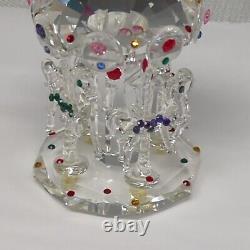 Crystal World's Crystal Carousel, Nice Piece, Signed & Numbered 398/750