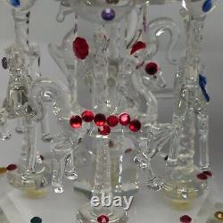 Crystal World's Crystal Carousel, Nice Piece, Signed & Numbered 398/750