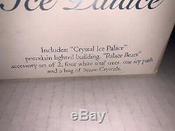 Dept 56 Special Edition Crystal Ice Palace 16 Pieces Complete Set #56.58922