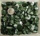 Dino 100 Piece Seraphinite Crystal Polished Chakra Stone Lot, Siberia 8 Oz