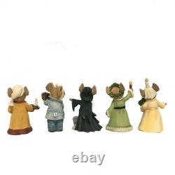 ENESCO Tails With HeartT A CHRISTMOUSE CAROL, 5 piece set, Scrooge, NEW FOR 2020