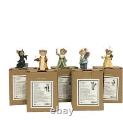 ENESCO Tails With HeartT A CHRISTMOUSE CAROL, 5 piece set, Scrooge, NEW FOR 2020