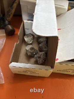 Educational Rock & Mineral Collection 200 Pieces Most Labeled Specimens Class