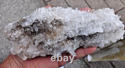 Ellenville needle quartz crystal matrix 640g 8x3-1/2x2-1/2 Museum piece