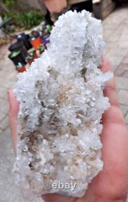 Ellenville needle quartz crystal matrix 640g 8x3-1/2x2-1/2 Museum piece