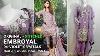 Embroyal Chiffon Collection 2018 Stitched 04 Violet Crystals Majestic Pakistani Branded Dresses