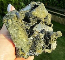 Epidote Very Large Rare Size. 888g Absolutely Amazing Piece Himalayan Foothills