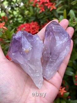 Extra Large Amethyst Rough Points, 2.5 3.25 Raw Amethyst Points, Bulk Lot