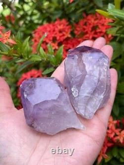 Extra Large Amethyst Rough Points, 2.5 3.25 Raw Amethyst Points, Bulk Lot