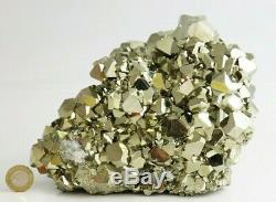 Extra Large Pyrite Crystal Cube Formation Exceptional Display Piece, 4.995 KG