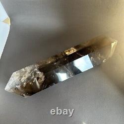 Extra Large Smokey Quartz Double Terminated Point, Statement Display Piece