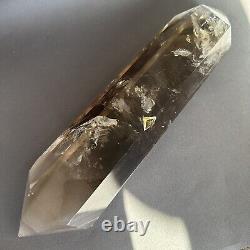 Extra Large Smokey Quartz Double Terminated Point, Statement Display Piece