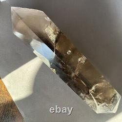 Extra Large Smokey Quartz Double Terminated Point, Statement Display Piece