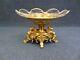 French, Niii Gilt Bronze And Crystal Centre Piece Dragon Neoclassical Style 1860