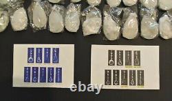 FRONTGATE CRYSTAL HOLIDAY COLLECTION 150 PIECES Crystal Prism Ornaments NOB