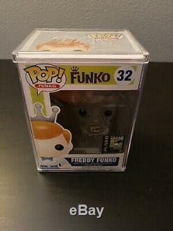 FUNKO POP Freddy Crystal Clear 94 Pieces RARE SDCC 2014 Exclusive Limited Pops