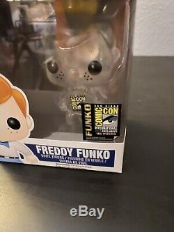 FUNKO POP Freddy Crystal Clear 94 Pieces RARE SDCC 2014 Exclusive Limited Pops