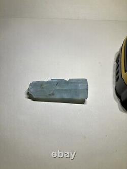 Fabulous Piece Aquamarine With Visible Enhydro From Pakistan quartz