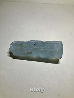 Fabulous Piece Aquamarine With Visible Enhydro From Pakistan quartz