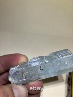 Fabulous Piece Aquamarine With Visible Enhydro From Pakistan quartz