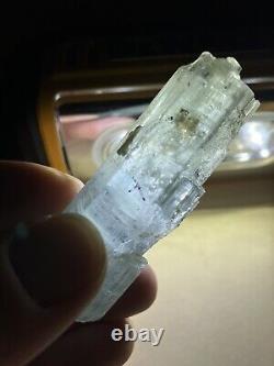 Fabulous Piece Aquamarine With Visible Enhydro From Pakistan quartz