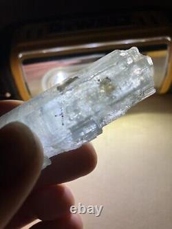 Fabulous Piece Aquamarine With Visible Enhydro From Pakistan quartz